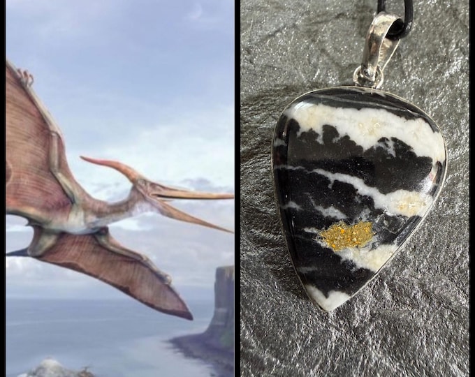Majestic Pterodactyl "Lazmel" Spirit Companion, Spirit Vessel Necklace, Tier 2