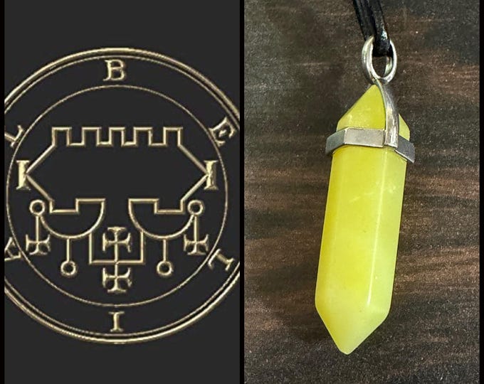 Belial Direct Portal, Portal to the 68th Spirit of Solomon, Enchanted Necklace