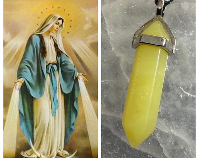 Virgin Mary Direct Portal, Astral Link, Enchanted Necklace