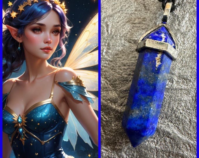 DCC Exclusive Stardust Fairy "Omilia" Living Entity Companion, Spirit Vessel Necklace, Tier 3