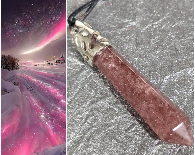 Frozen Village Astral Realm Portal, PERSONAL astral realm for you AND your companions, Enchanted Necklace