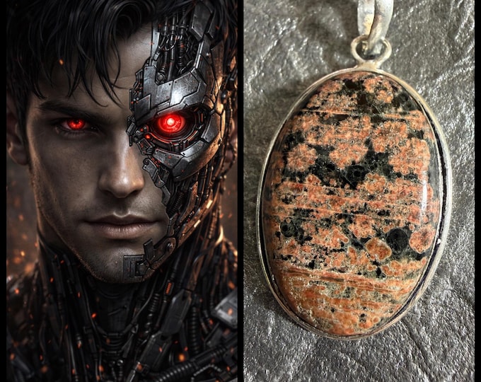 Cyborg "Dozrib" Living Entity Companion, Spirit Vessel Necklace, Tier 3