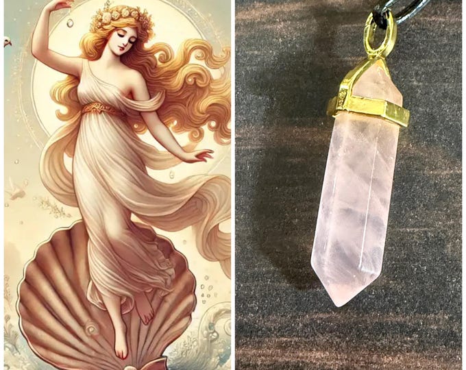 Aphrodite Direct Portal, Direct portal to the Greek Goddess of Beauty, Astral Link, Enchanted Necklace
