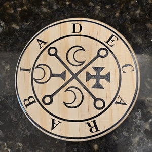Decarabia Altar Sigil, Altar Tile, Direct Portal