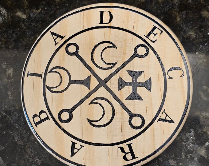 Decarabia Altar Sigil, Altar Tile, Direct Portal