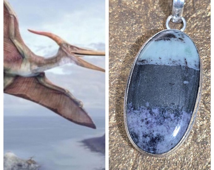 Majestic Pterodactyl "Omritec" Spirit Companion, Spirit Vessel Necklace, Tier 2