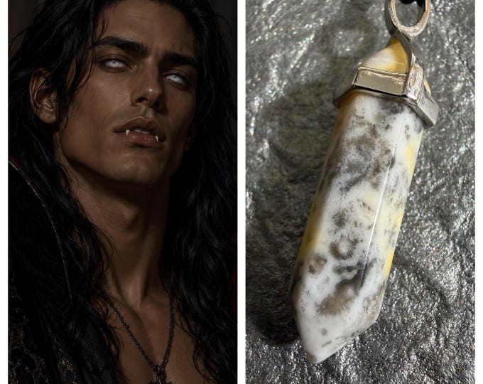 Pishtaco Vampire "Arzei" (are-zay) Spirit Companion, Spirit Vessel Necklace, Tier 3