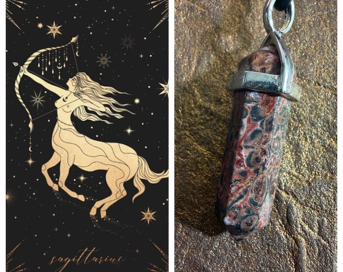 Sagittarius Balancing Talisman, Zodiac Balancing, Enchanted Necklace