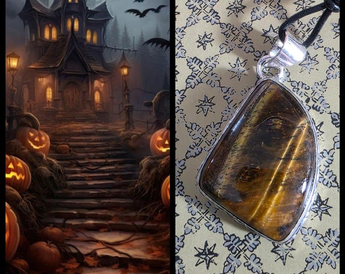Samhain Witch House Astral Realm Portal, PERSONAL astral realm for you AND your companions, Astral Real Estate, Enchanted Necklace