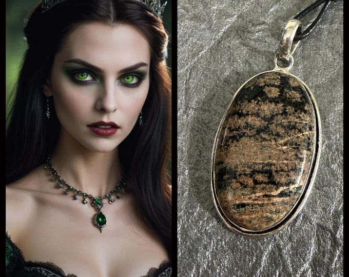 Alluring Aristocratic Vampire "Victoria" Living Entity Companion, Spirit Vessel Necklace, Tier 3