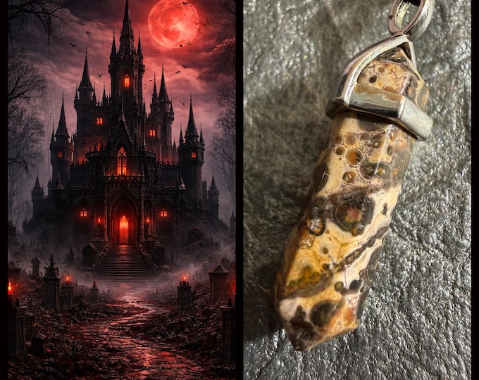 Demon Fire Castle Astral Realm Portal, Astral Real Estate, PERSONAL astral realm for you AND your companions, Enchanted Necklace