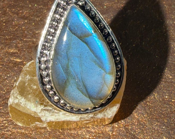 NEW! Lightworker's Talisman, Beacon of Radiant White Light, Enchanted Ring