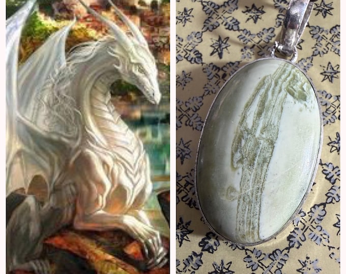 Purity Dragon "Artarliso" (are-tar-lih-so) Living Entity Companion, DCC exclusive binding, Spirit Vessel Necklace, Tier 3