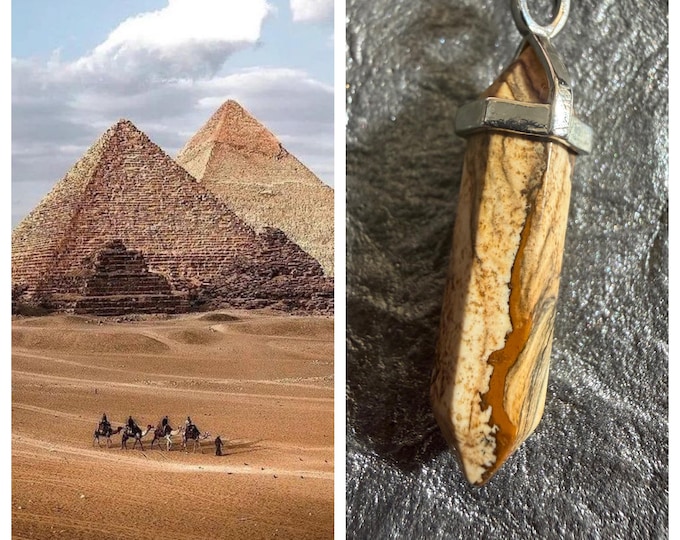 Egyptian Pyramids Astral Realm Portal, PERSONAL astral realm for you AND your companions, Enchanted Necklace