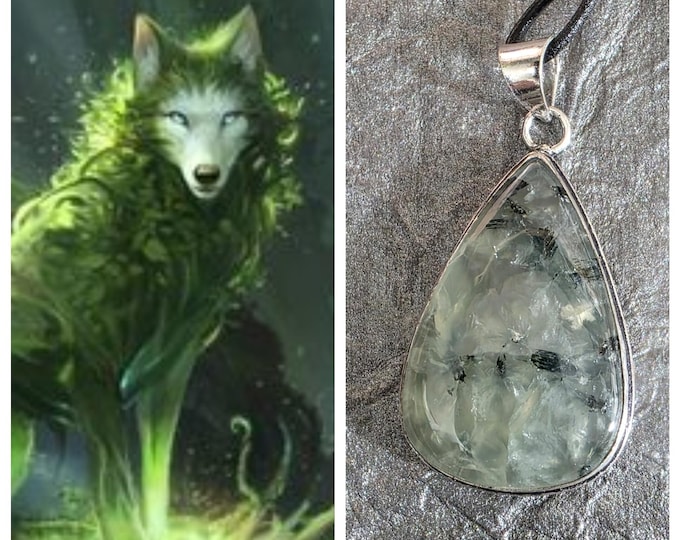 Cù Sith "Rarrego" Spirit Companion, Spirit Vessel Necklace, Tier 2