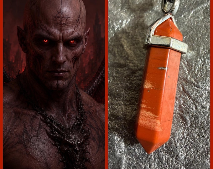 Legion of Flauros Demon Commander "Nyarloc" Living Entity Companion, Spirit Vessel Necklace, Tier 3