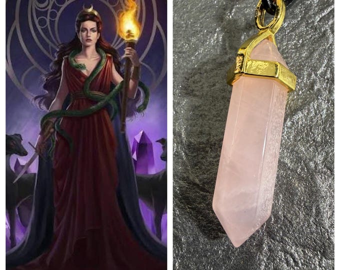 Hecate(Hekate) Direct Portal, Astral Link, Enchanted Necklace