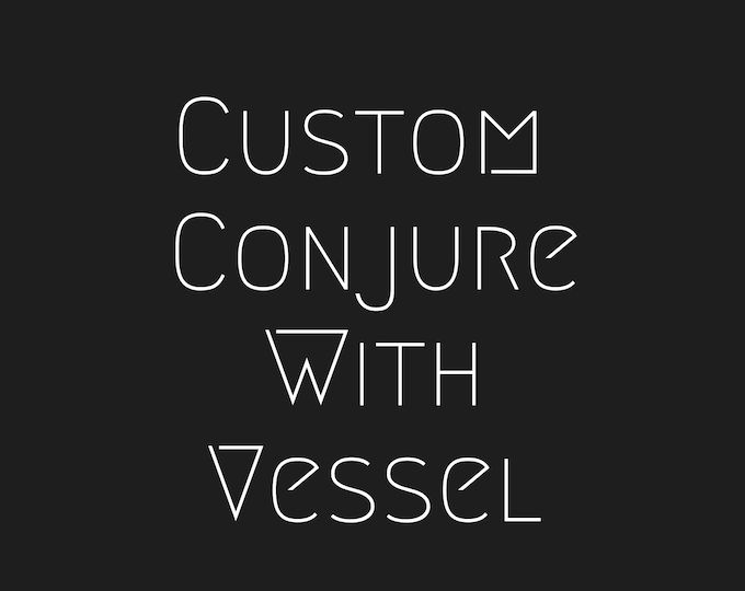 Custom Conjure Companion With Vessel