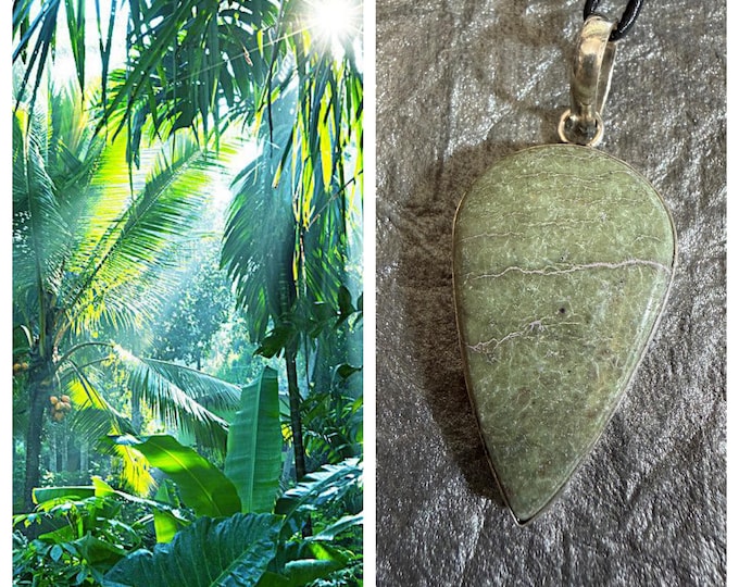 Tropical Rainforest Astral Realm Portal, PERSONAL astral realm for you AND your companions, Astral Real Estate, Enchanted Necklace