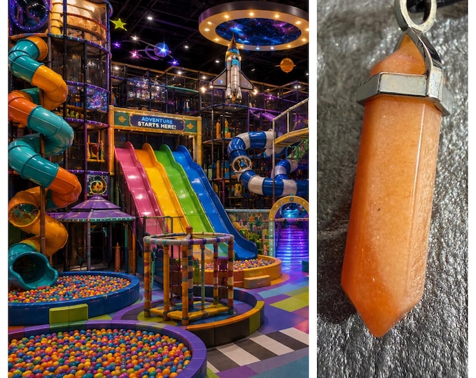 Indoor Playground Astral Realm Portal, PERSONAL astral realm for you AND your companions, Enchanted Necklace