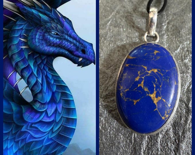 Ice Dragon "Volkor" Living Entity Companion, Spirit Vessel Necklace, Tier 1