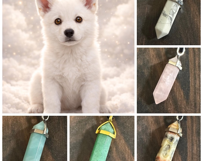 Guardian of the Gates Heaven Hound Puppy Living Entity Companions, CHOOSE from 5 pups, Spirit Vessel Necklace, Tier 2