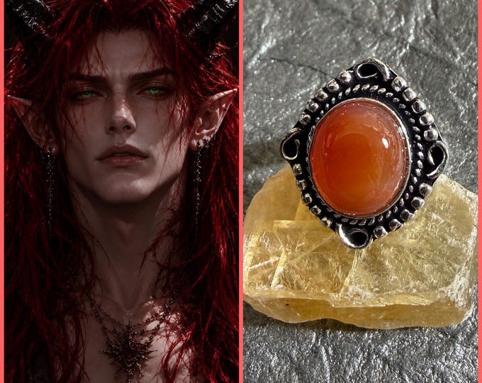 Legion of Zepar Demon Commander "Tozorvin" Living Entity Companion, Spirit Vessel Ring, Tier 3