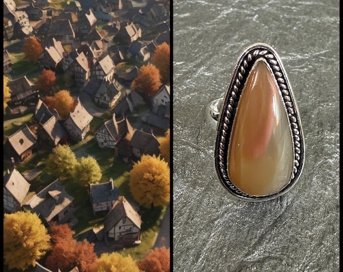 Autumn Forest Village Astral Realm Portal, PERSONAL astral realm for you AND your companions, Enchanted Ring