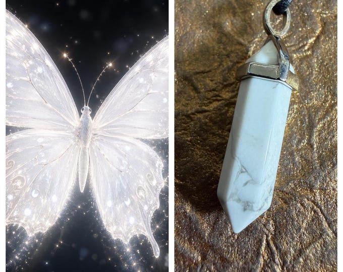 Female Butterfly "Filia" Spirit Companion, Spirit Vessel Necklace, Tier 1