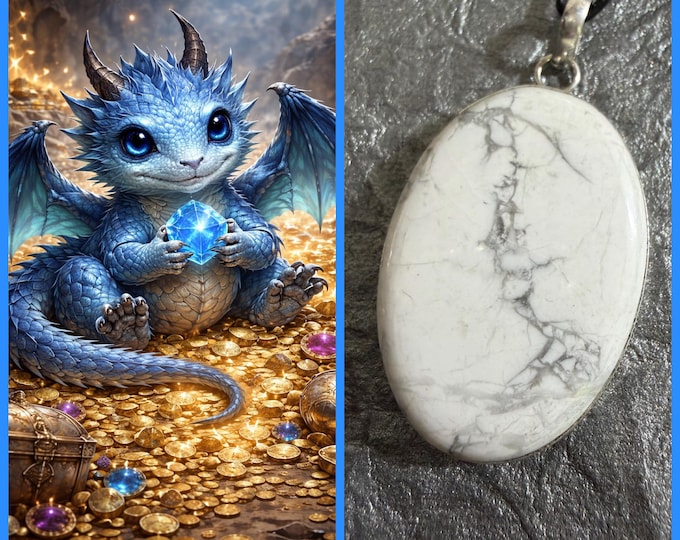 Baby Treasure Trove Wealth Dragon "Menrigo" Living Entity Companion, Spirit Vessel Necklace, Tier 2