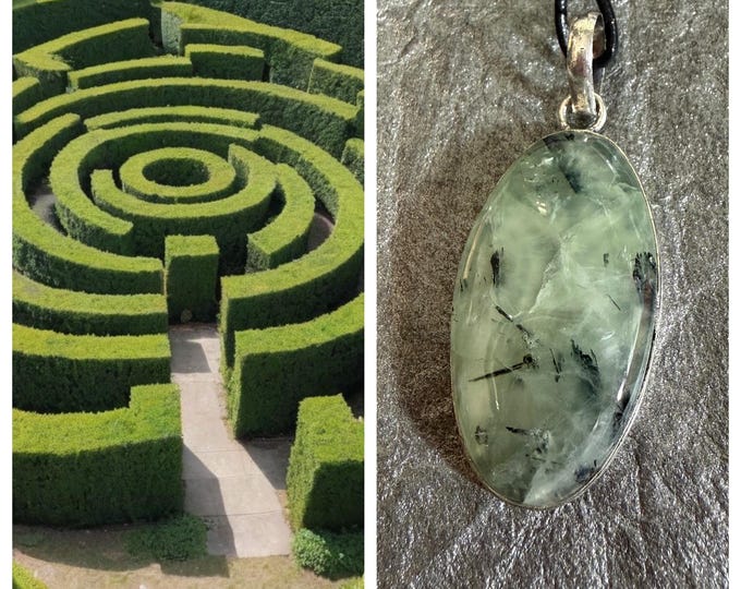Endless Hedge Maze Astral Realm Portal, PERSONAL astral realm for you AND your companions, Enchanted Necklace