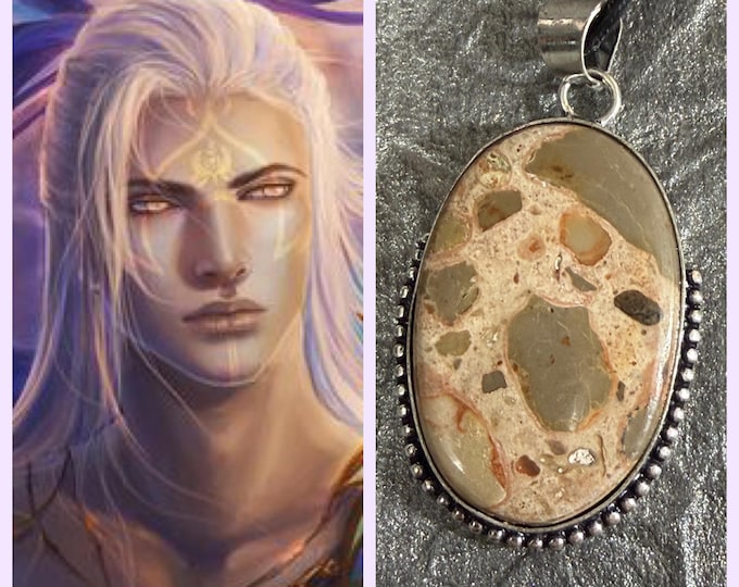 Male Pleaidian "Xolirco" (zo-leeer-co) Living Entity Companion, Spirit Vessel Necklace, Tier 3