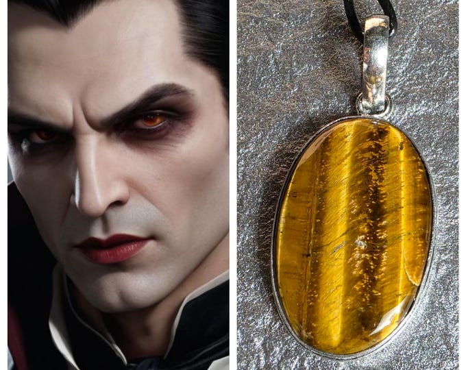 Bulgarian Platnik Vampire Spirit Companion "Marko" Spirit Vessel Necklace, Tier 3