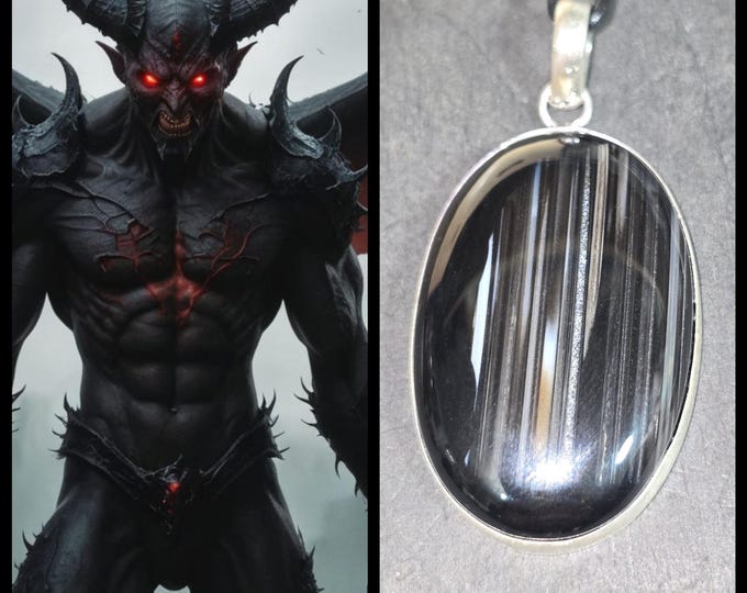 Legion of Ahriman Demon Living Entity Companion "Argokuel" (Ar-goh-cue-ell), Spirit Vessel Necklace, Tier 3
