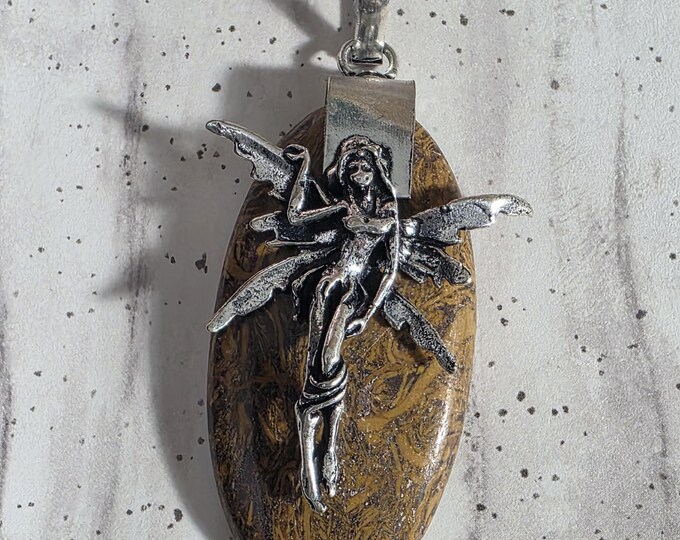 Scottish Fairie Luck Spell Talisman, Enchanted Necklace