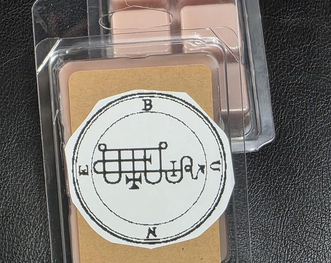 Bune Offering Melts, Goetia Demon offering to the 26th Spirit of Solomon, Sandalwood scented Enchanted Wax Melts, ONE pack