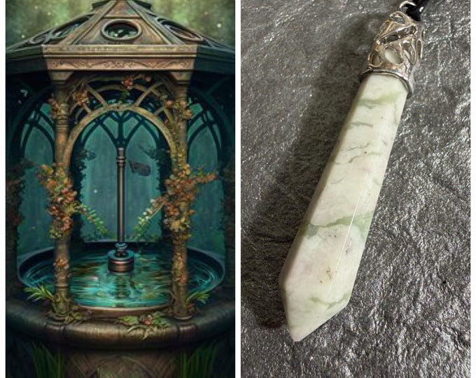 Wishing Well Manifestation Spell, Shape your reality! Enchanted Necklace, BESTSELLER 125+ sold!