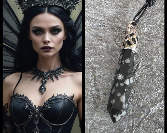 Black Artes Sidhe Queen "Grelvica" Living Entity Companion, Spirit Vessel Necklace, Tier 3