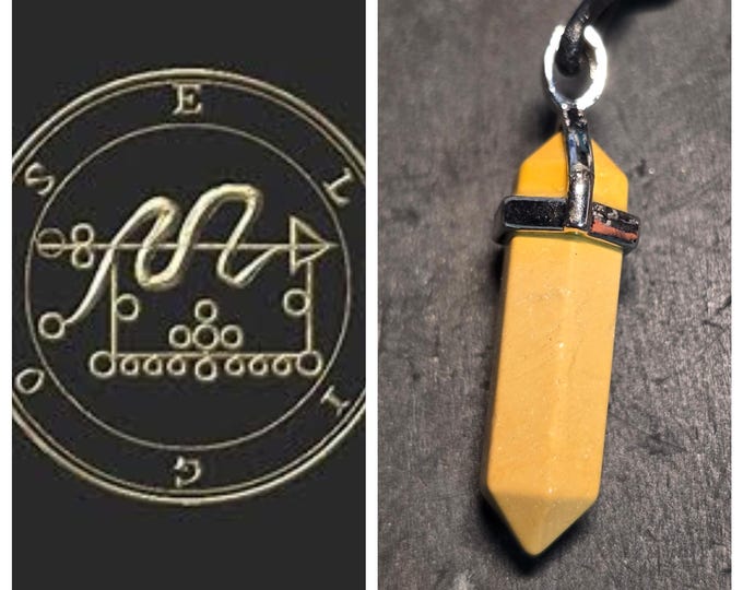 Eligos Direct Portal, Portal to the 15th Spirit of Solomon, Enchanted Necklace