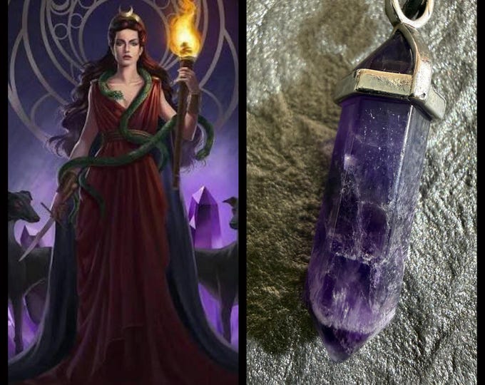 Hecate(Hekate) Direct Portal, Astral Link, Enchanted Necklace