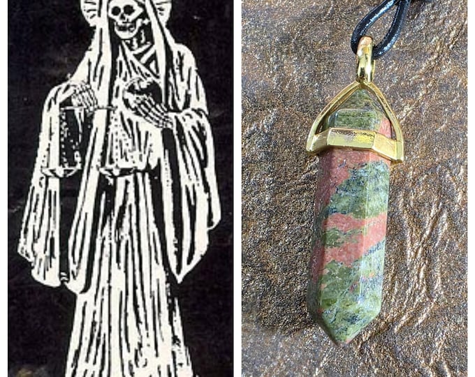 Santa Muerte Direct Portal, Astral Link, Enchanted Necklace