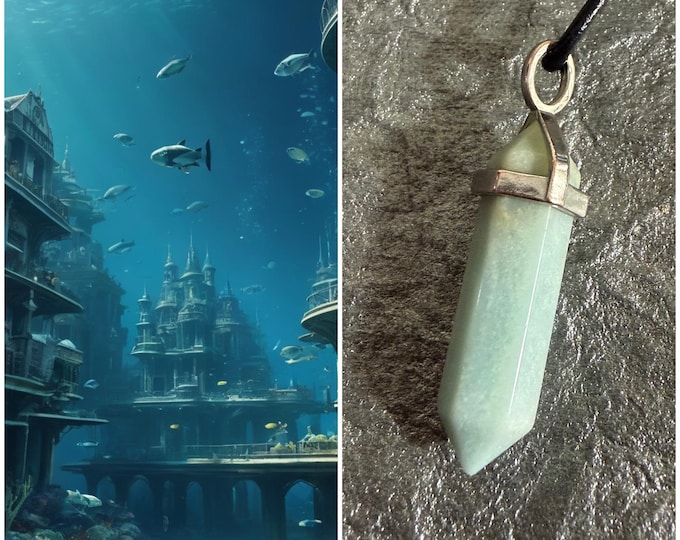 Underwater City Astral Realm Portal, PERSONAL realm for you and your companions, Astral Real Estate, Enchanted Necklace