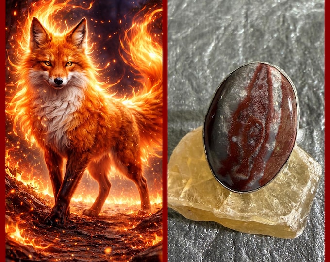 Fire Fox "Raflero" Spirit Companion, Spirit Vessel Ring, Tier 1