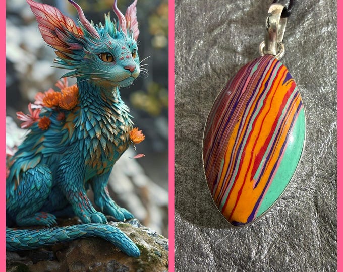 Female Royal Elven Guardian Spirit Companion "Assira" Spirit Vessel Necklace, Tier 3