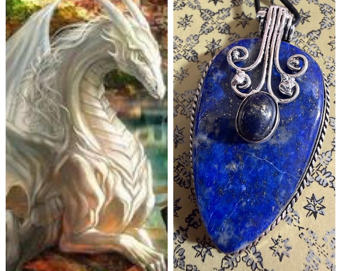 Purity Dragon "Sorverro" Living Entity Companion, DCC exclusive binding, Spirit Vessel Necklace, Tier 3