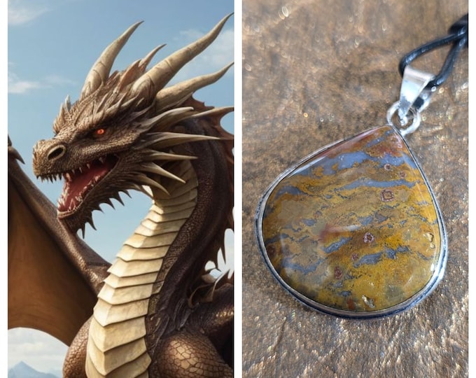 Breeze Dragon "Golrengor" Living Entity Companion, DCC Exclusive! Spirit Vessel Necklace, Tier 2