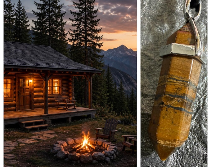 Mountain Retreat Astral Realm Portal, Astral Real Estate, PERSONAL astral realm for you AND your companions, Enchanted Necklace