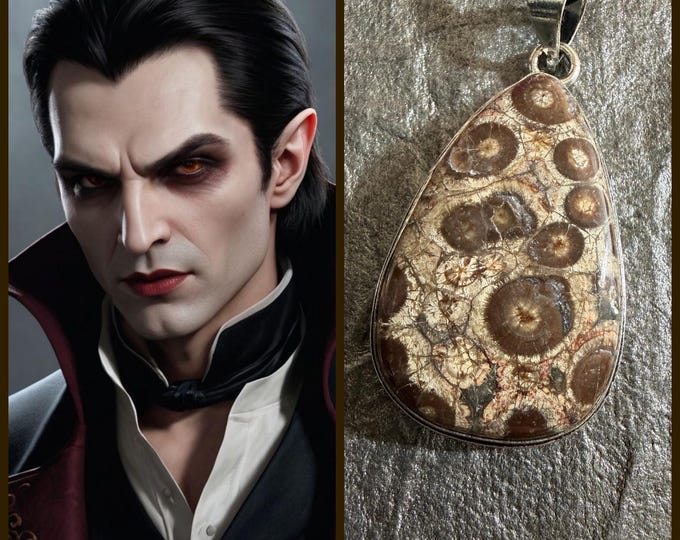 Bulgarian Platnik Vampire Spirit Companion "Nikola" Spirit Vessel Necklace, Tier 3