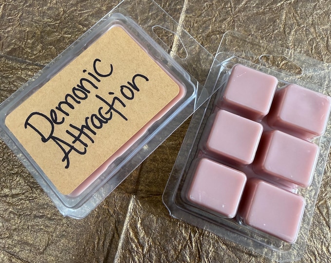 Demonic Attraction Intention Wax Melts, attract demons, demonic offering, Patchouli scented, Enchanted Wax Melts, ONE pack