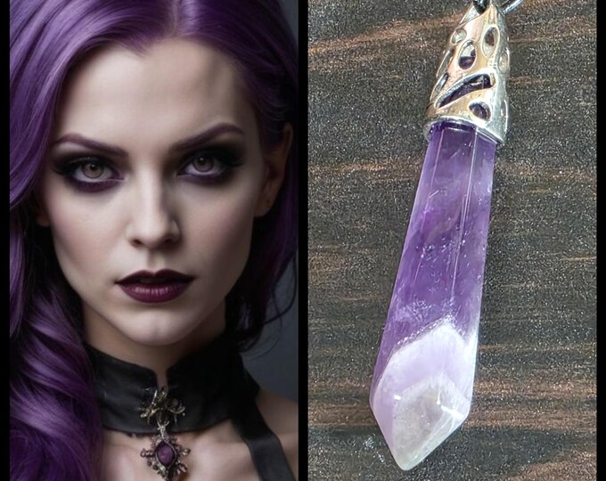 Female Bulgarian Platnik Vampire "Ivana" Spirit Companion, Spirit Vessel Necklace, Tier 3